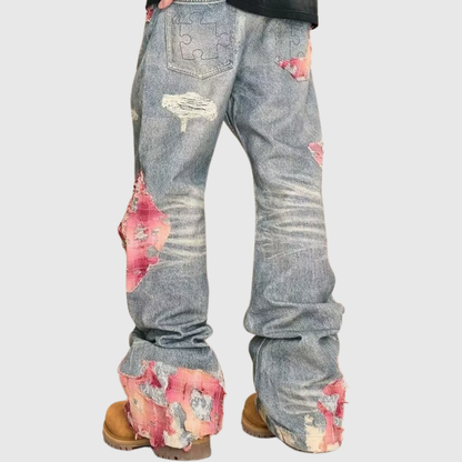 CHERRY TREE BAGGY DENIM